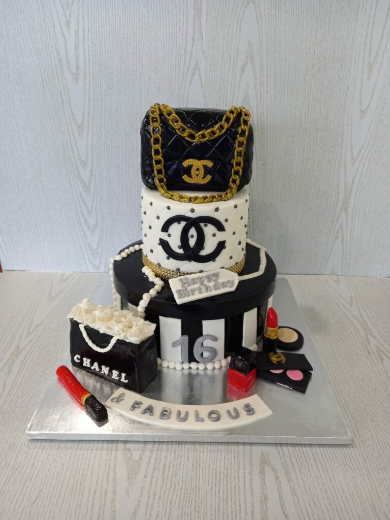 Chanel Birthday Cake