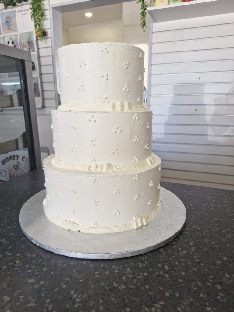 Pearl Wedding Cake